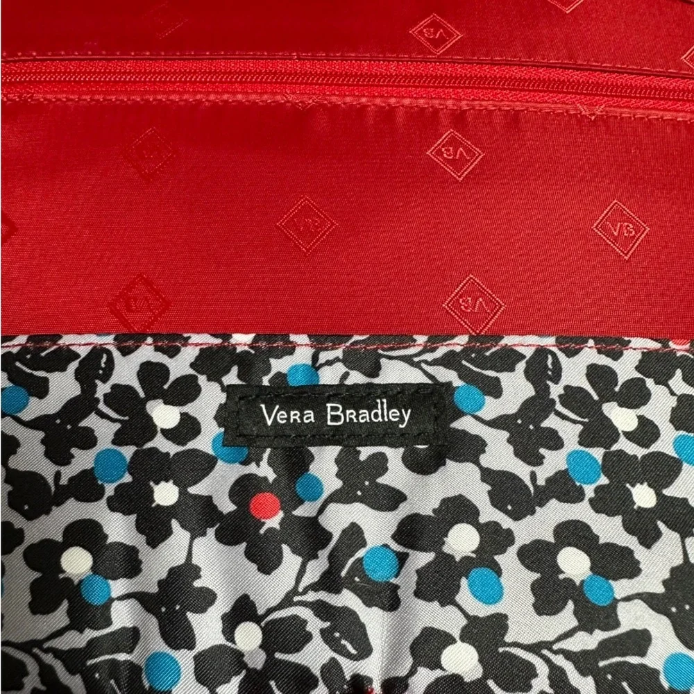 Vera Bradley Iconic Tablet Tamer Organizer Cardinal Red Quilted Case NEW!